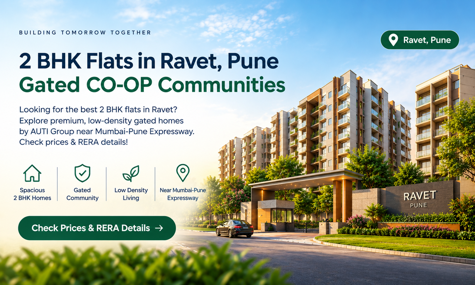 2 BHK Flats in Ravet, Pune