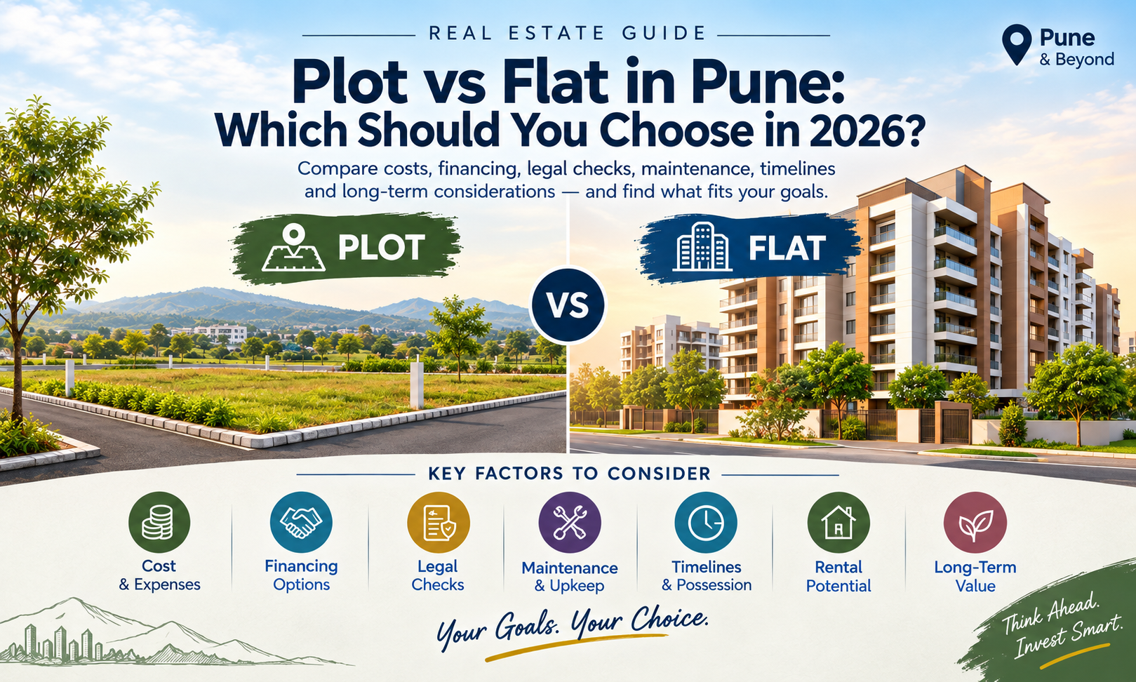 Plot vs Flat in Pune