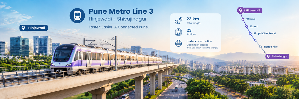 Pune Metro Line 3 Hinjawadi Shivajinagar